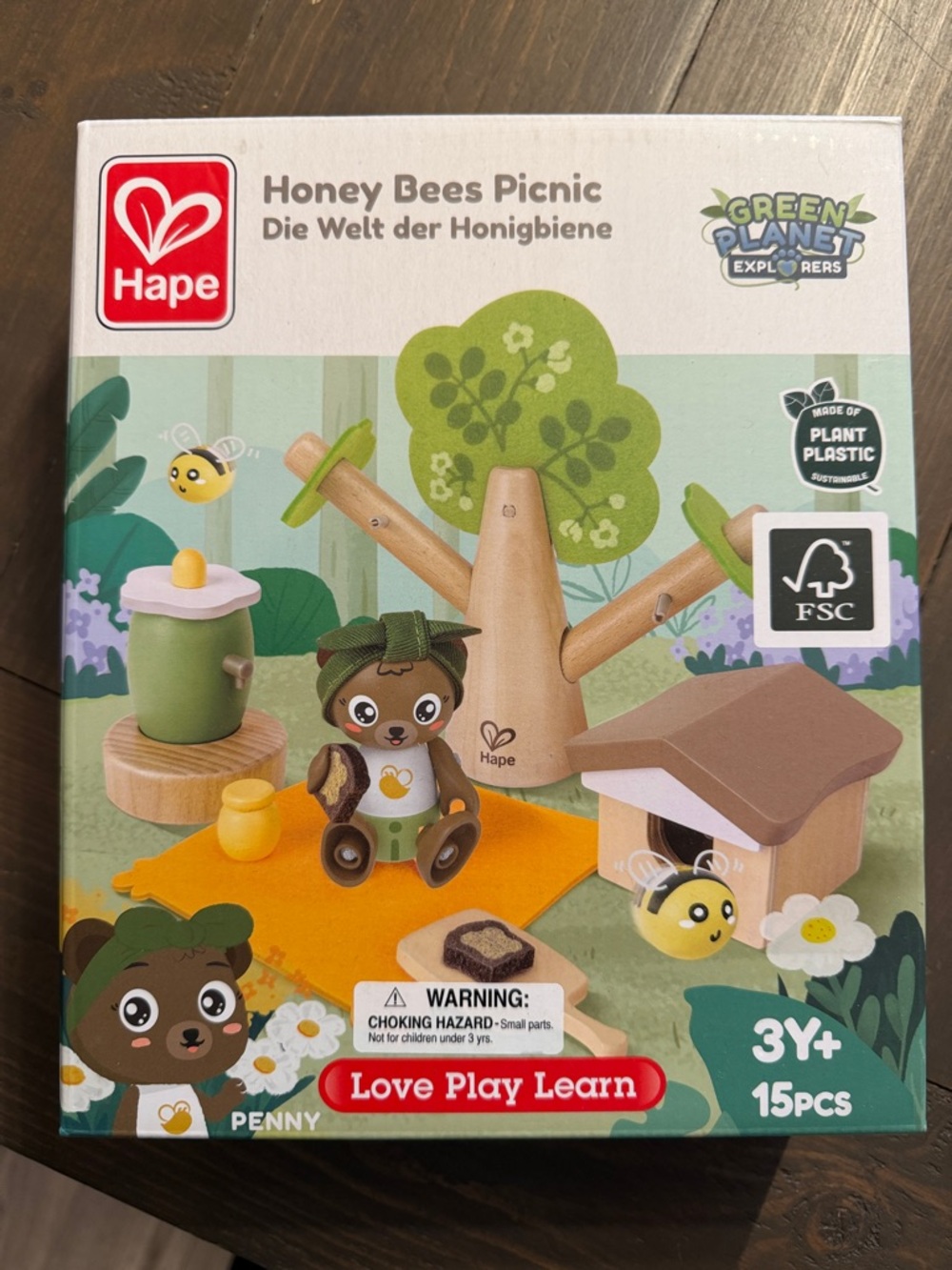 New Hape Honey Bees Picnic 🍯 🐝 🐻 Toy Play Set